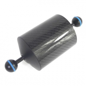 Bubble Scuba 5-inch D60 float arm used by Underwater Parker for buoyancy in camera rig
