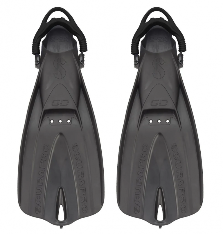 Scubapro GO Travel fins used by Underwater Parker for scuba diving